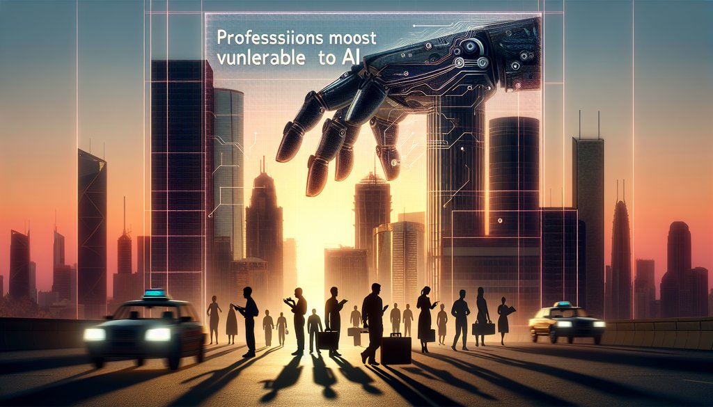 Professions Most Vulnerable to AI